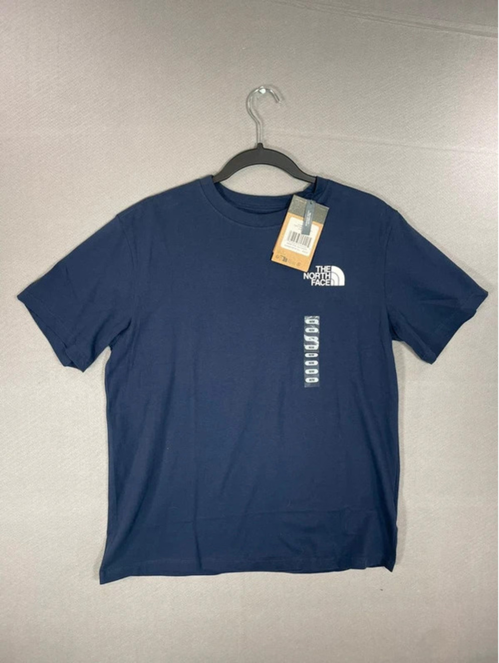 The Northface, navy blue T-shirt, size medium